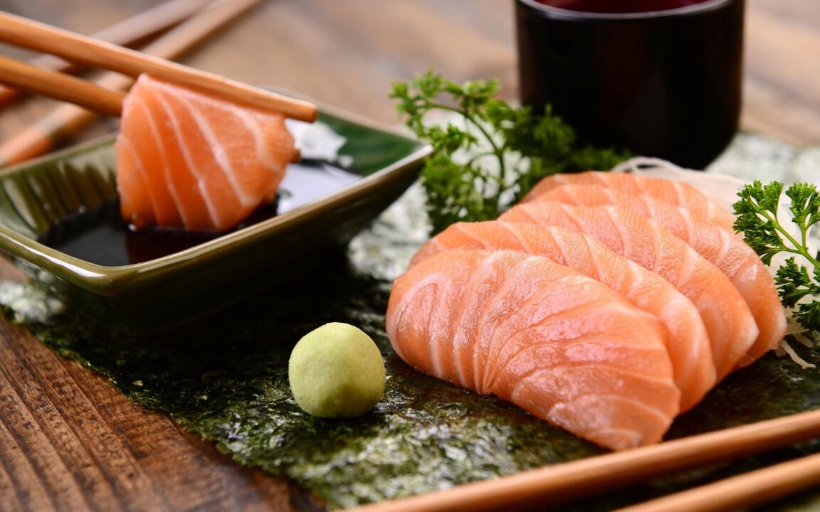 Kala on Jaapani dieedi üks peamisi toiduaineid, välja arvatud rasvased sordid, nagu lõhe. 