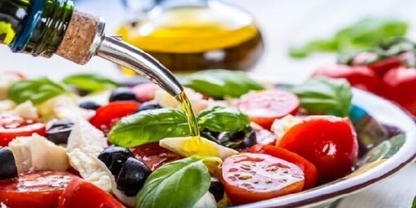 Vahemere dieettoitude valmistamisel tuleb kasutada oliiviõli. 